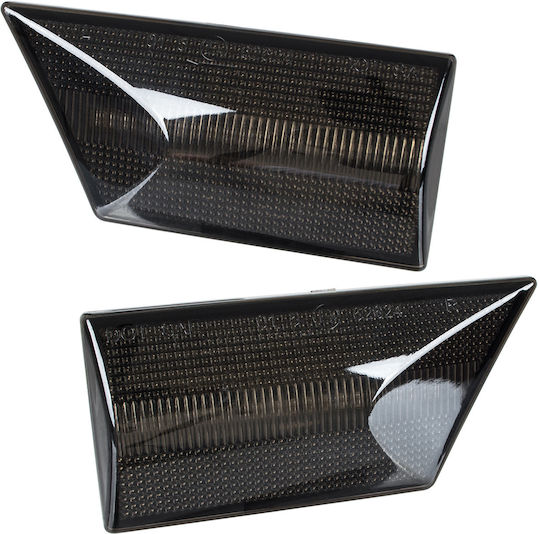 Opel Vectra C 02-09 Led Side Indicator Smoked Dynamic 2 Pcs Set