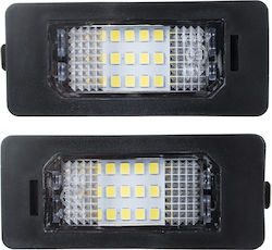 Φώτα Πινακίδας Led 12V για BMW E39 / E60 / E90 / E91 / E92 / X5 / X6 2τμχ