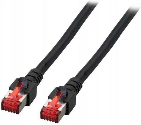 Securitynet S/FTP Кат.6 (Gigabit) Мрежов Кабел Ethernet 5м Черен