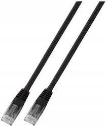 Securitynet U/UTP Cat.5e Καλώδιο Ethernet 0.5m Μαύρο