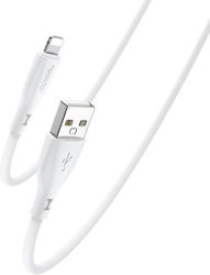 Yesido USB-A To Lightning Cable 12W White 1m Yesido USB-A To Lightning Cable 12W White 1m