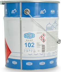 Solidpaint 102 Rustproof Paint Anti-corrosion Metal Iron 5 L Ral 5017 Solidpaint 102 Rustproof Paint Anti-corrosion Metal Iron 5 L Ral 5017