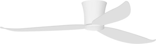 Morris Ανεμιστήρας Οροφής 132cm Λευκός
