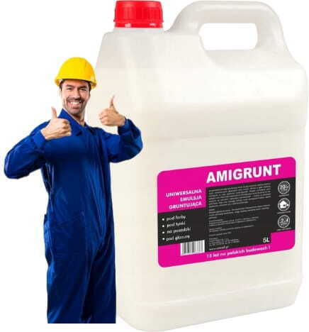 Universal Primer Walls Under Plaster Tiles Amigrunt 5l