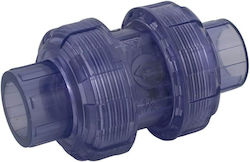 Supapă De Reținere Apei Uzate PVC 20mm Pentru Piscină Acvariu