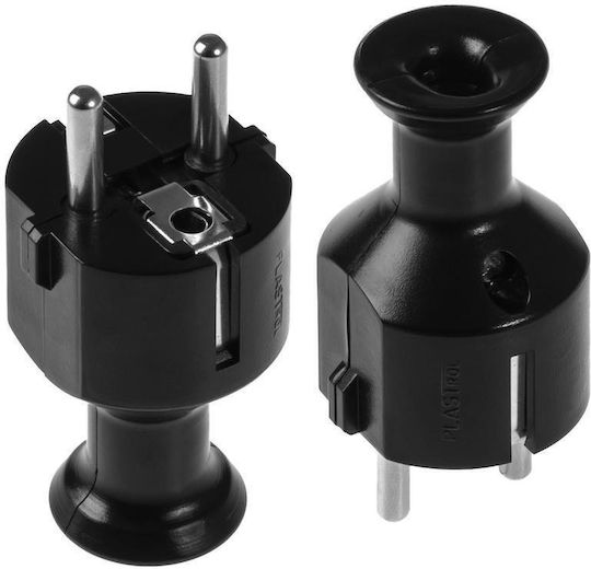 Awtools Angle Plug Wt-40 Black 5pcs