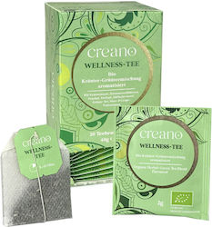 Creano Ceai Verde Produs Organic 20 Plicuri