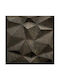 Panouri Decorative 3D Cu Adeziv Autoadeziv Vopsibile Gri 50x50cm