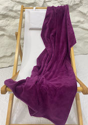 Natural Home Πετσέτα Microfiber Σώματος Μωβ Natural Home Πετσέτα Microfiber Σώματος Μωβ