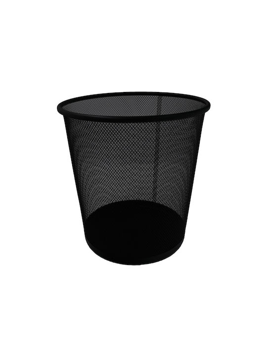 Sidirela Μεταλλικό Καλάθι Αχρήστων Μαύρο 26x28cm Sidirela Μεταλλικό Καλάθι Αχρήστων Μαύρο 26x28cm