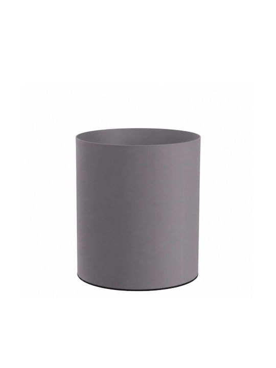 Office Room Waste Bin 15 Lit Matt Concrete Gray Pam & Co Ø25 X H30 Cm 2531-163