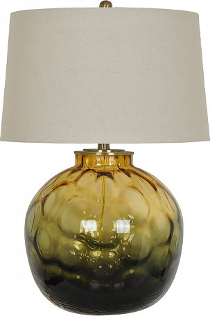 Lampa de Masă din Sticlă Toscany Ombre S008 46x46x69y