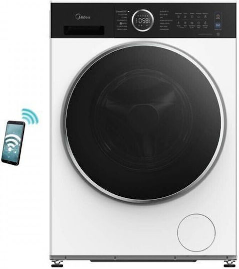 Midea Mașină de Spălat 8kg 1400 Rotatii MF205W80BA30/W-GR