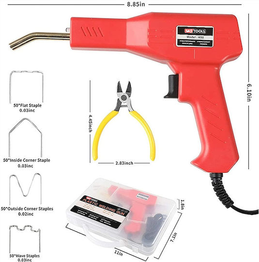 Plastic Welding Repair Kit Bumper Repair 50w Red Sks Tools 40000447