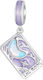 Ασημενιο Charm 925 Moon