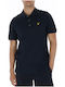 Polo Short Sleeve Navy Blue Blouse