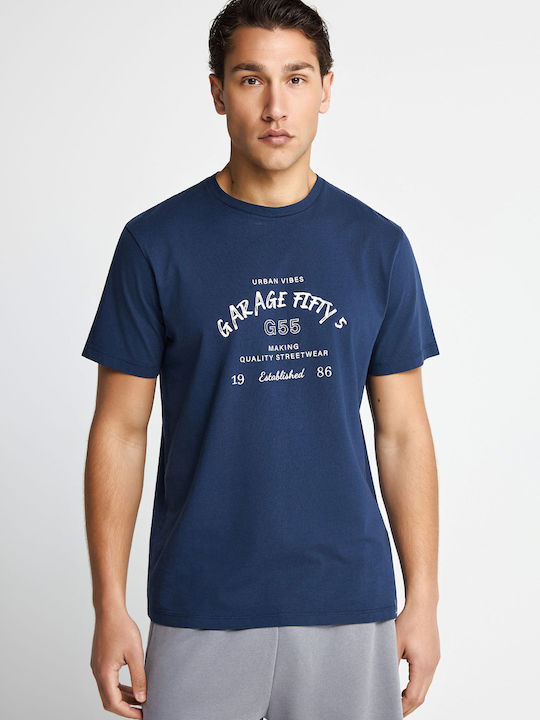 T-shirt Navy Μπλε