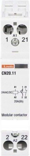 Lovato Electric Auxiliary Contact Industrial Type CN2011024