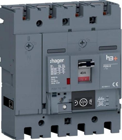 Comutator De Putere 3p 40a 70ka H3+ P250 Energy Het041nr