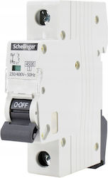 Residual Current Circuit Breaker 1p B 25a 4.5ka Ac Schelinger A02-g7-1p-b25
