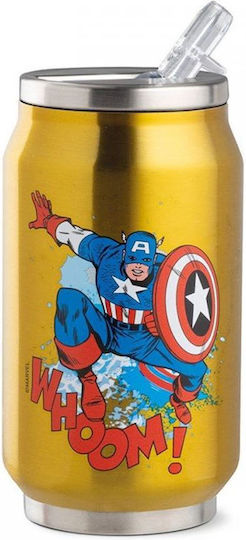 Egan Italy Μπουκάλι Θερμός 330ml Captain America Marvel
