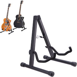 Relaxdays Foldable Guitar Stand Black 39x31x29 Cm
