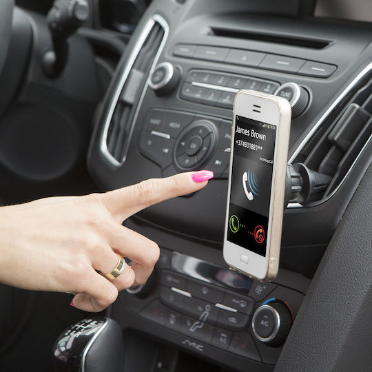 Magnetic Car Phone Holder Universal Rotating Air Vent Strong Grip Black