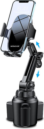 Miracase Handyhalterung Auto In Cup Holder Mit Verstellbarem Arm 360° Rotation