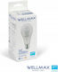 Wellmax Λάμπα LED 18W για Ντουί E27 Ψυχρό Λευκό 2200lm