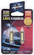 Bec Led Auto C5w 41mm 3w 72lm 6000k 4 Smd 12v Set 2 Buc