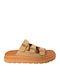 Women's Flat Sandals Beige