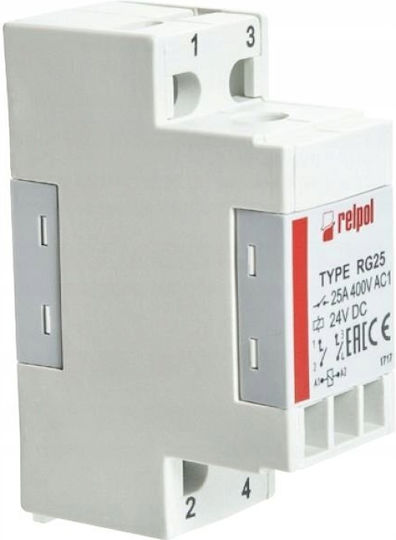 Industrial Relay 2z 24v Ac 50hz Agsno2 Rg25-3022-28-3024 863742