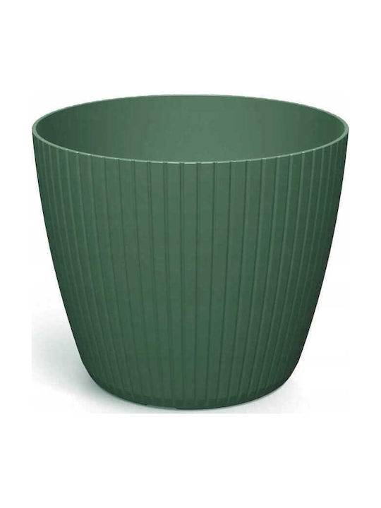 Prosperplast Plant Pot Plastic Green with Stand 138x138cm