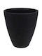 Koopman Plastic Gray Plant Pot 39x39cm