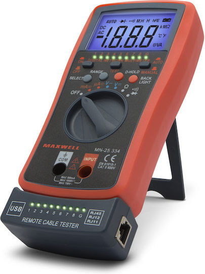Alista Home Tester De Cabluri Apă De La Robinet / Rețea RJ45 / RJ11 / USB / RJ12 Digital