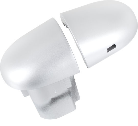 Renault Laguna Ii 01-07 Exterior Door Handle Cover Silver Without Hole Left + Right 2 Pcs Set