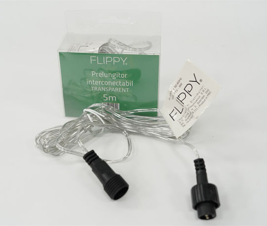 5 M Transparent Wire Extension Cord