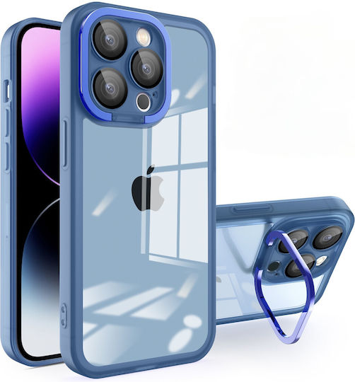 Flippy Protective Case Samsung A53 5g Electroplated Camera Stand 1.5 Mm Thickness Camera Protection Blue