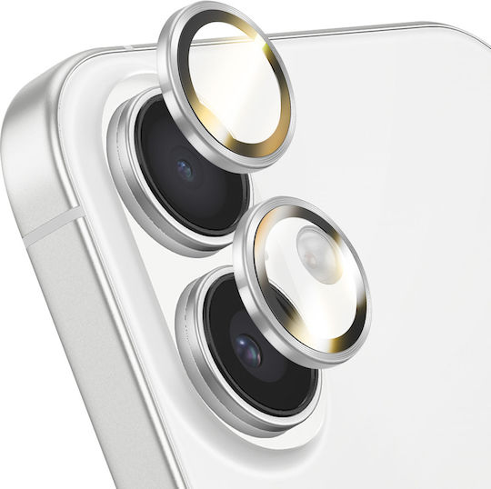 Rhinoshield Anti-scratch Camera Lens Protection Iphone 16 16 Plus 17 Silver