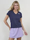 Cabou Women's Sports T-shirt Blue 1156560035-Blue
