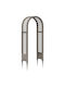 Vidaxl Rose Arch Spikes Grey 97 x 43 x 218 cm PP