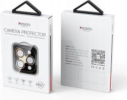 Yesido Yesido Lens Protector Wb27 Iphone 16 Pro Silver Srebrny