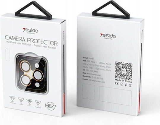 Yesido Yesido Lens Protector Wb27 Iphone 16 Pro Silver Srebrny