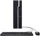 Intra Veriton VX2680G SFF Desktop PC Pentium Dual Core-G6605 8GB DDR4 1.0TB SSD W11 Pro with Keyboard Greek
