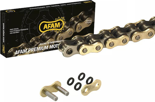 Afam Drive Chain A525xsr2-g 120l Mrs Gold X-ring 500-1000cc
