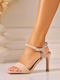 Damen Sandalen Wildleder Beiges