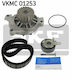 Skf Vkmc 01253 Water Pump Timing Belt Set