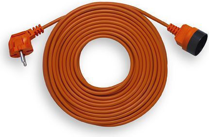Elgotech Garden Extension Cord Omy 1 Socket Without Switch Orange 30m Pk-1030
