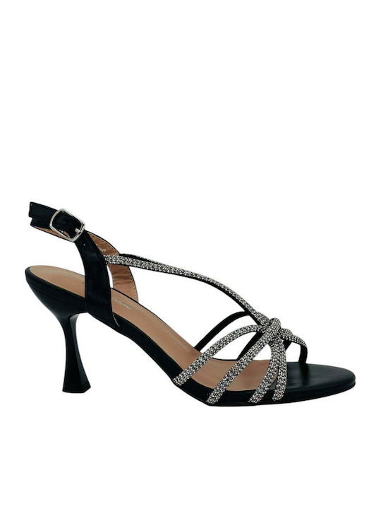 Leather Black Sandals