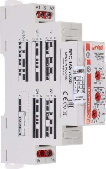 Relpol Releu De Fază Cronometric 1p 230v Ac Rpc-1as-a230 863220